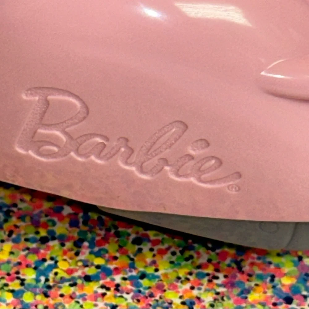 Barbie 2016 Vespa Scooter Moped Motorcycle Bike Basket Pink & Yellow